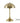 18" Modern Dome Touch On/Off Table Lamp, Brass