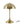 18" Modern Dome Touch On/Off Table Lamp, Brass